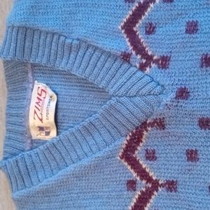 Vintage 40/50s Zims Sportswear V neck BEAUTY one of a kind